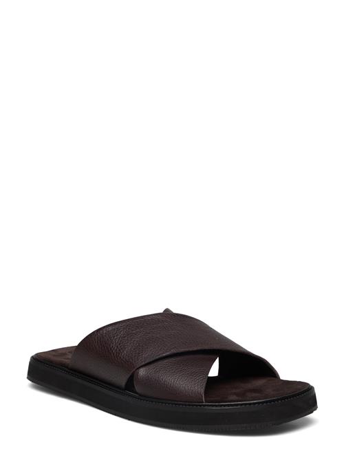 Sandals - Flat - Open Toe - Op ANGULUS Brown