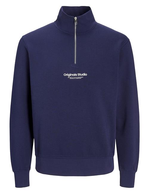 Jack & Jones Jorvesterbro Sweat Quarter Zip Hn Noos Jack & J S Blue