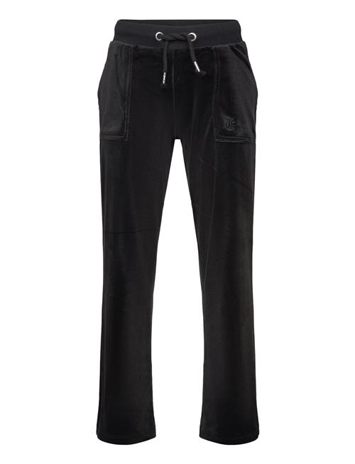 Juicy Couture Tonal Wide Leg Jogger Juicy Couture Black