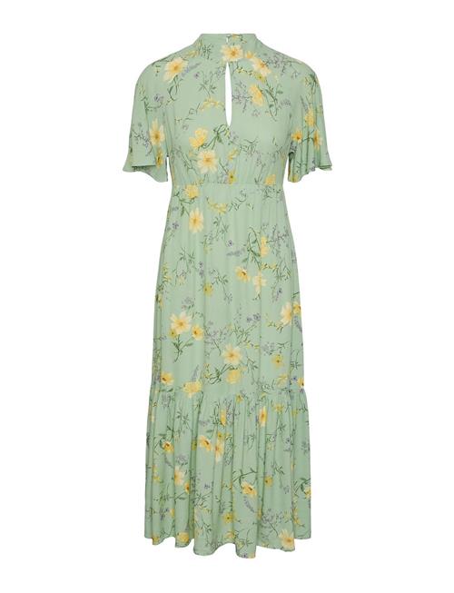 YAS Yasmoki 2/4 Long Dress S. - Wg YAS Green