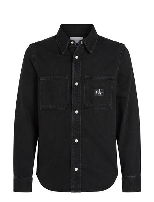 Regular Linear Shirt Calvin Klein Jeans Black