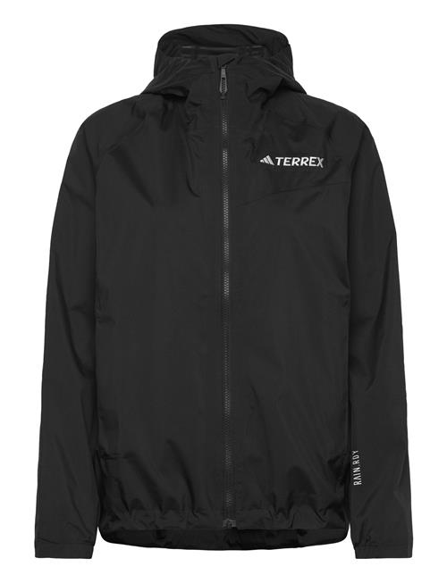 W Mt 2L Rain Jk Adidas Performance Black