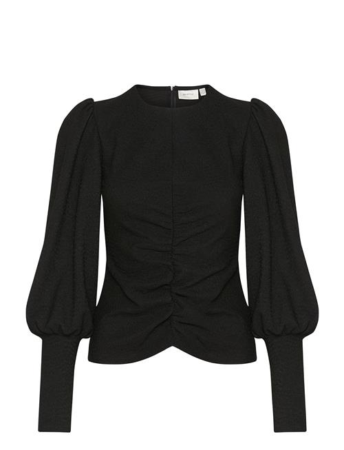 Shillagz Ls Blouse Gestuz Black