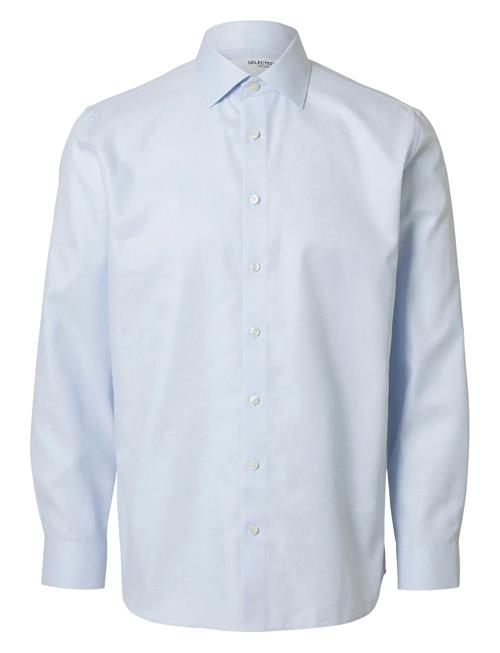 Slhslim-Ethan Shirt Ls Spread Noos Selected Blue