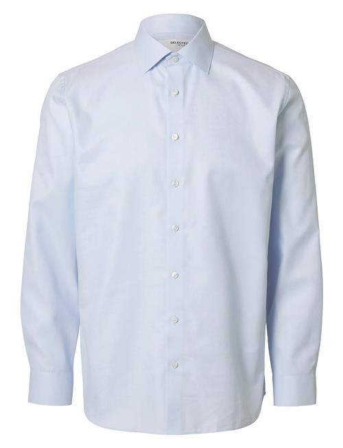 Slhslim-Ethan Shirt Ls Spread Noos Selected Homme Blue