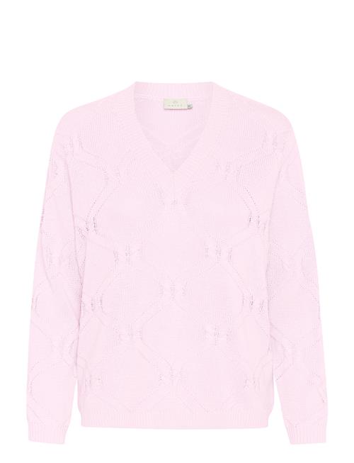 Kacharlie Knit Pullover Kaffe Pink