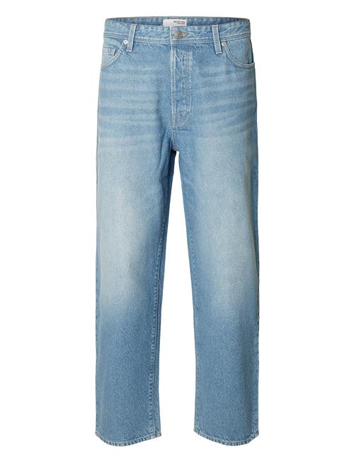 Slh-Barrel 5423 L.b Wash Jns Selected Blue
