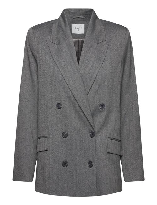 Ceto Herringb Blazer Dante6 Grey