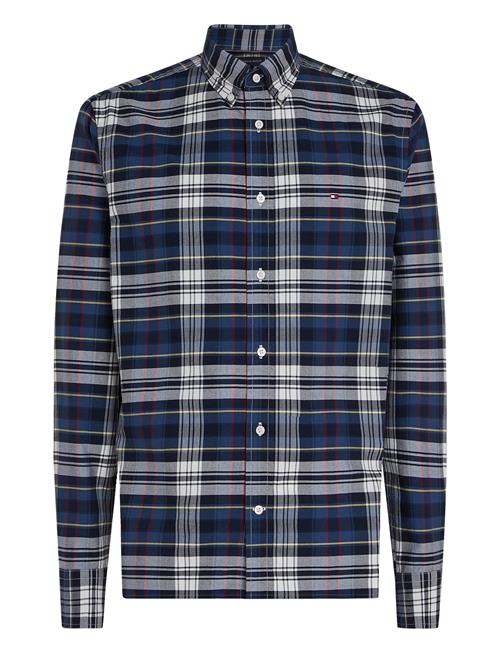 Tommy Hilfiger Oxford Heritage Plaid Rf Shirt Tommy Hilfiger Navy