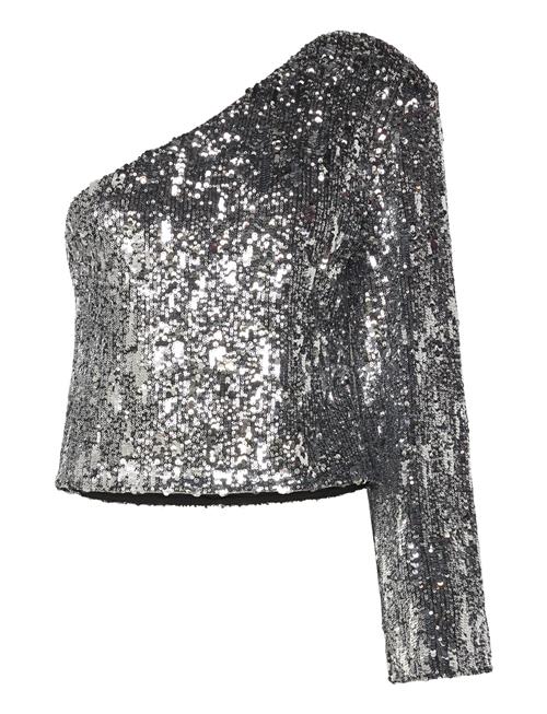 MAUD Sandra Sequin Top MAUD Silver