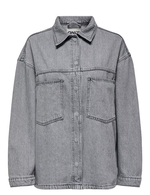 ONLY Onlemmie L/S Shirt Grey Dnm Azg Noos ONLY Grey