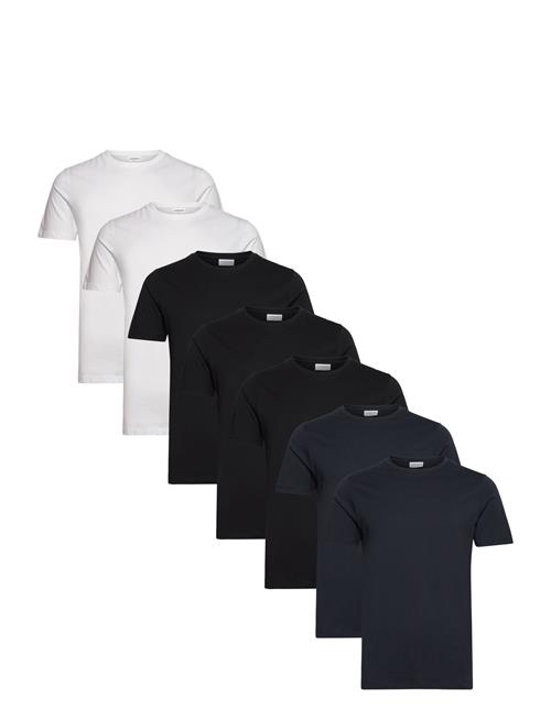 Basic O-Neck Tee S/S 7 Pack Lindbergh Patterned