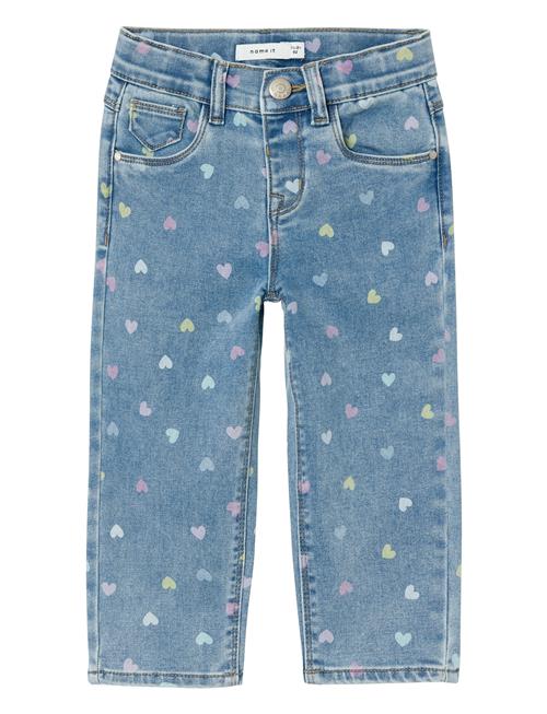 Nmfbella Mom Shaped Jeans 3555-On Noos Name It Blue