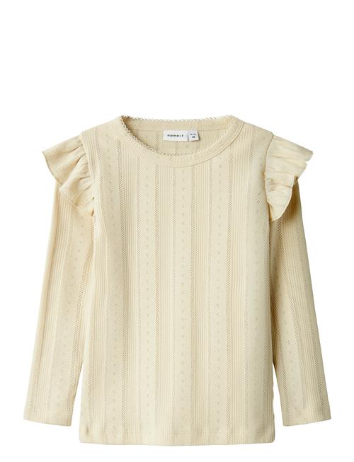 Nmfjulia Ls Slim Top Noos Name It Cream