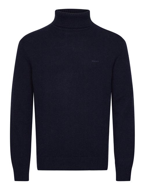 Wool Blend Turtleneck GANT Navy