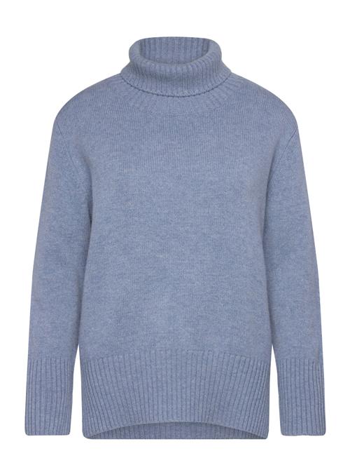 Angelica Merino Turtleneck Newhouse Blue