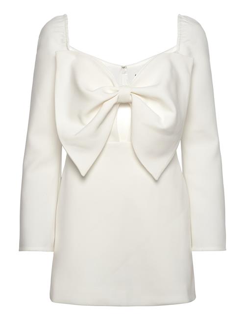 Bardot Phillipa Bow Mini Dress Bardot White