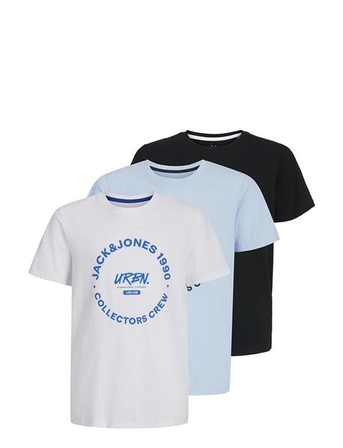 Jack & Jones Jjsimon Tee Ss Crew Neck 3Pk Mp Jnr Jack & J S Blue