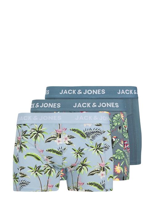 Jack & Jones Jacflower Bird Trunks 3 Pack Sn Jack & J S Blue