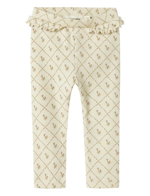 Lil'Atelier Nbfgago Kef Slim Legging Lil Lil'Atelier Cream