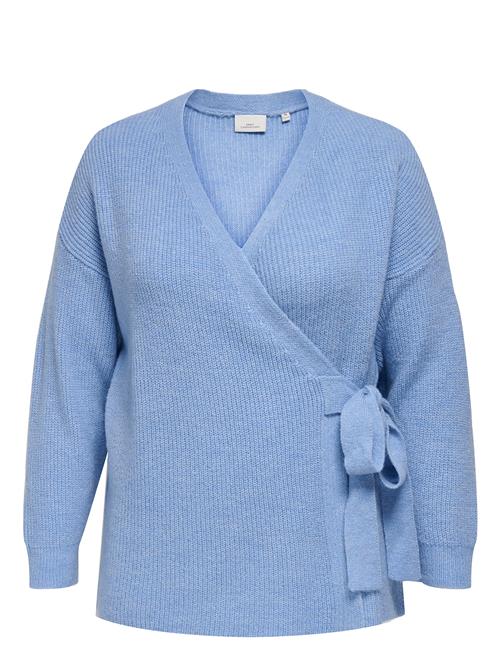 Careliza Ls Wrap Cardigan Knt ONLY Carmakoma Blue