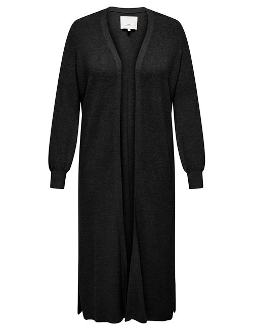 Caribi Ls Calf Cardigan Knt ONLY Carmakoma Black