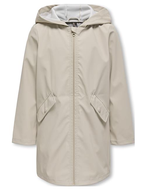 Kids Only Kogelisa Raincoat Cp Otw Kids Only Beige