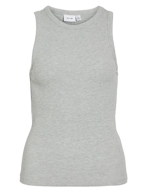 Vila Visola S/L Tank Top - Noos Vila Grey