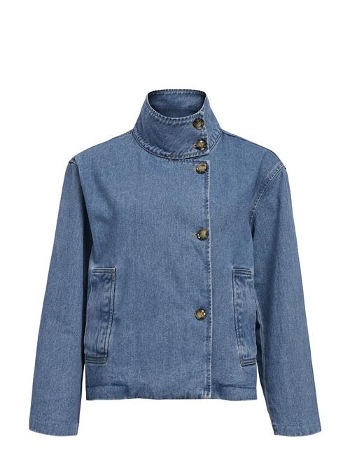 Object Objtilla Gro L/S Lo Denim Jacket Noos Object Blue