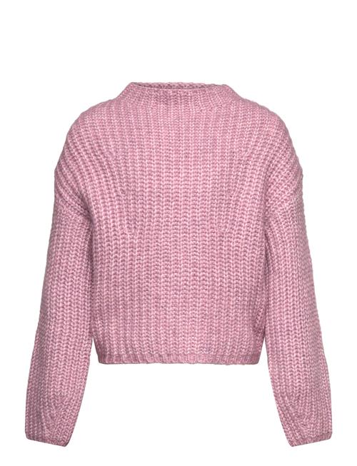 Chunky-Knit Sweater Mango Pink