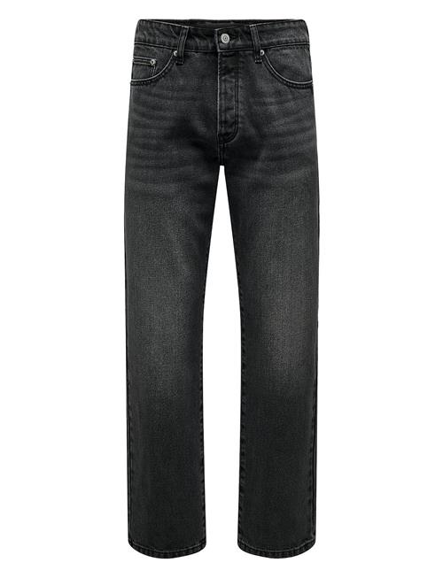 ONLY & SONS Onsedge Straight 7901 Ey Box Pim Jeans ONLY & SONS Black