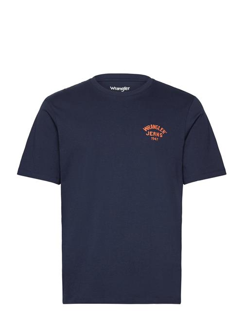 Small Logo Tee Wrangler Navy