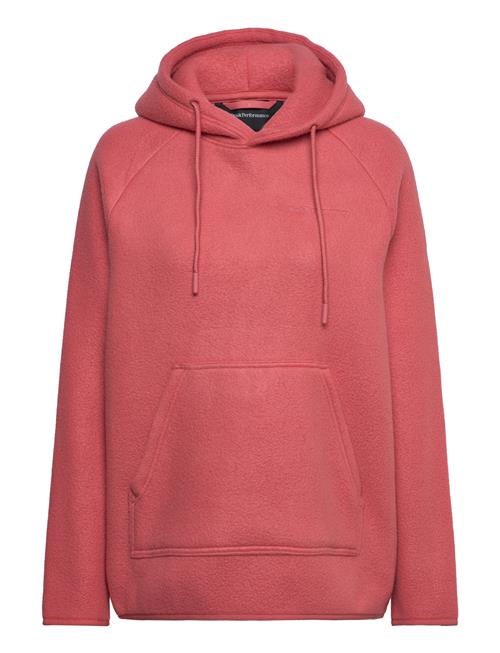 M Fleece Hood Peak Performance Red