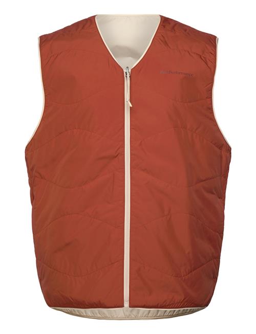 M Insulated Reversable Vest Peak Performance Brown