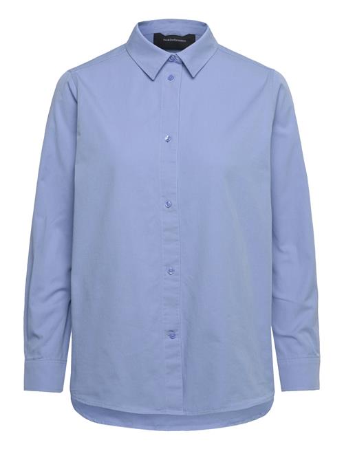 Peak Performance W Soft Cotton Shirt Peak Performance Blue