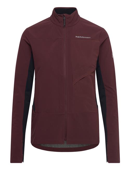 Peak Performance W Windblock Stretch Jacket Peak Performance Burgundy