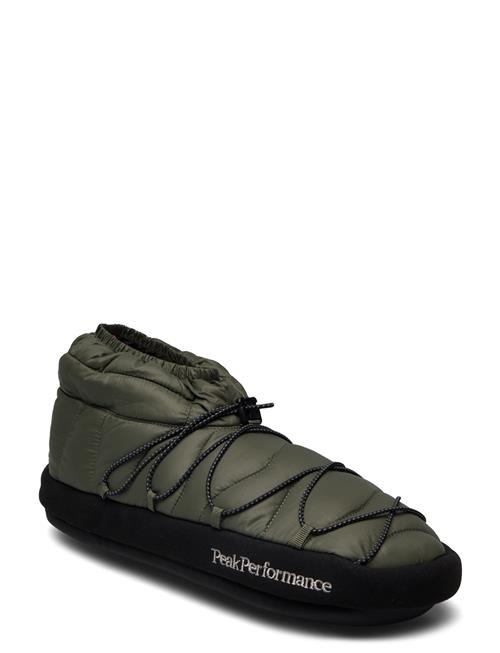 Helium Down Slippers Peak Performance Khaki