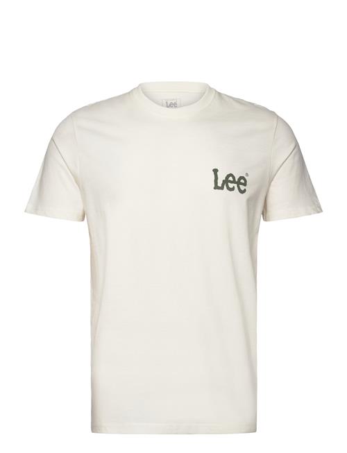 Lee Jeans Medium Wobbly Lee Tee Lee Jeans White