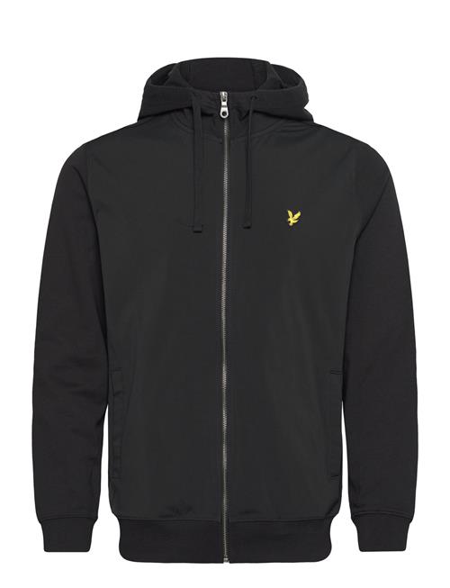 Hybrid Zip Hoodie Lyle & Scott Black