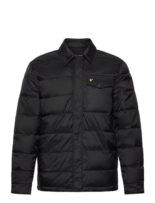 Lyle & Scott Wadded Collared Jacket Lyle & Scott Black