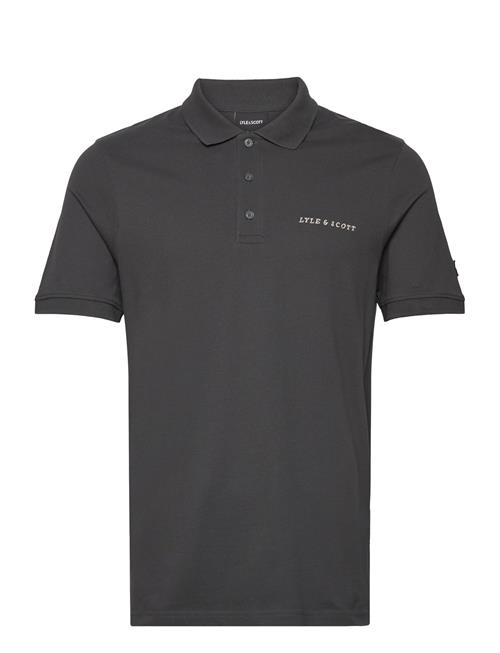 Lyle & Scott Embroidered Polo Shirt Lyle & Scott Grey