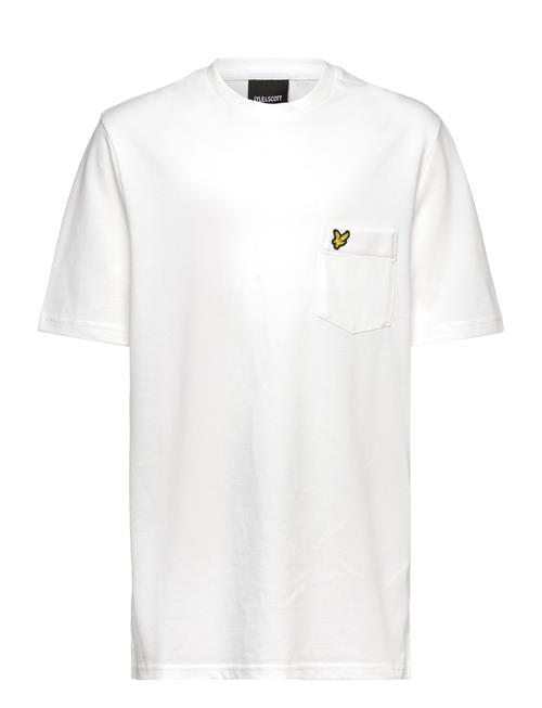 Lyle & Scott Plain Pique Pocket T-Shirt Lyle & Scott White