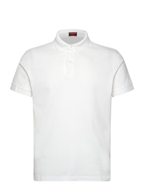 City Pique Polo Superdry White