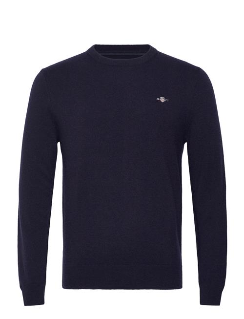 GANT Extrafine Lambswool C-Neck A/S GANT Navy