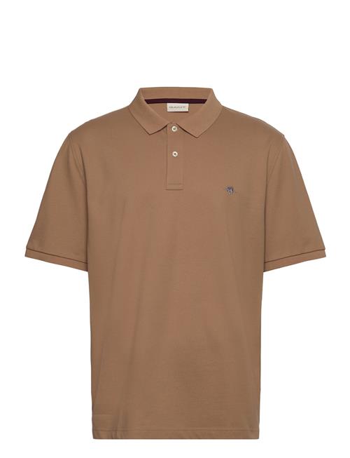 GANT Shield Logo Ss Pique GANT Beige