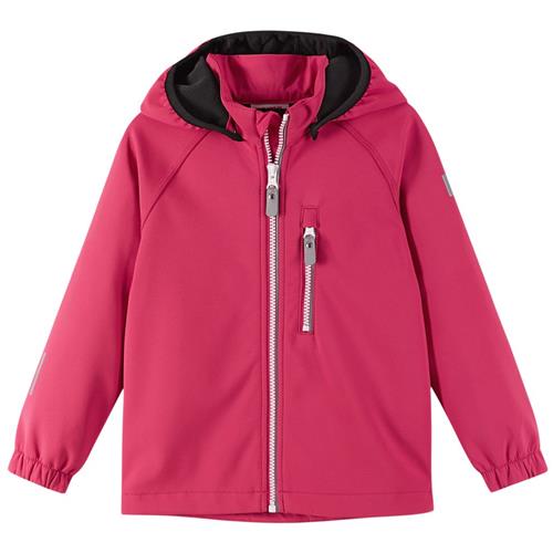 Reima Vantti Softshell Jakke Bright Berry | Lyserød | 134 cm