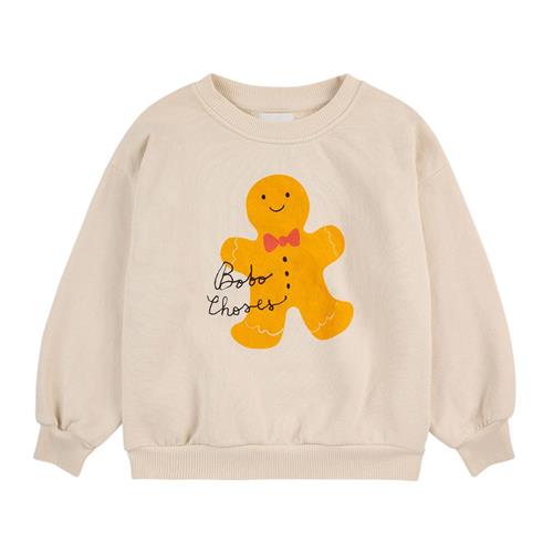 Bobo Choses Gingerbread Sweatshirt Offwhite | Hvid | 2-3 years