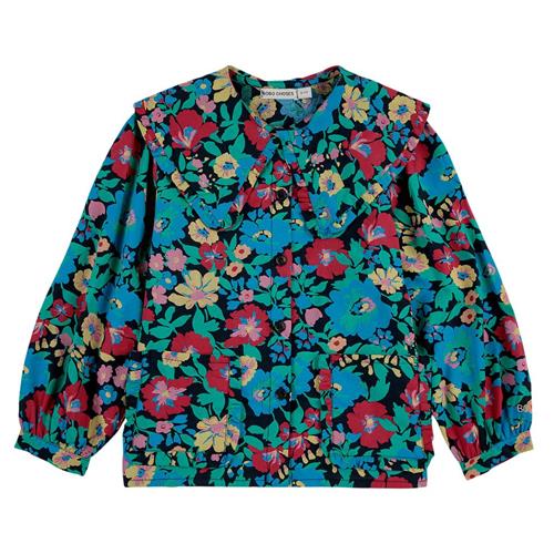 Bobo Choses Blomstret bluse Midnight Blue | Blå | 8-9 years