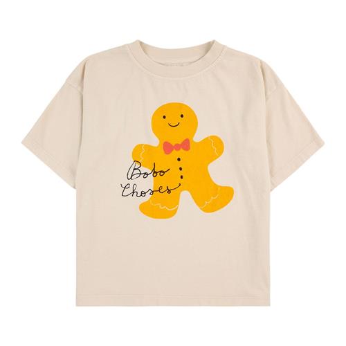 Bobo Choses Gingerbread T-shirt Offwhite | Hvid | 8-9 years