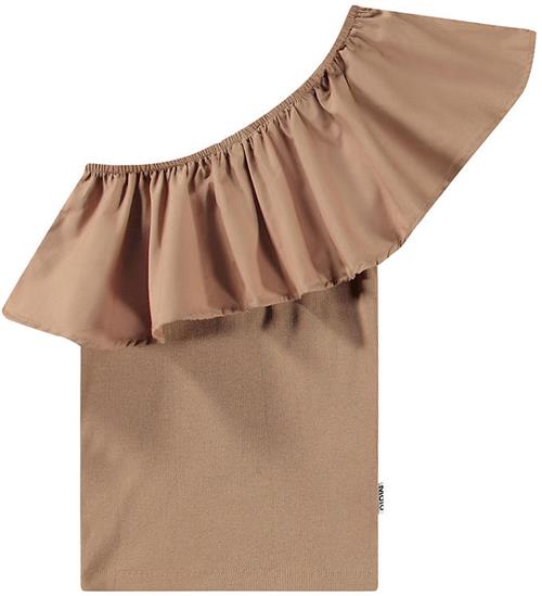 Se Molo Top - Rib - Rebecca - Sandalwood ved KidsWorld